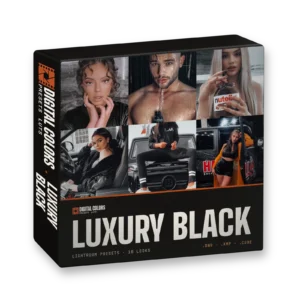 Luxury Black Lightroom presets