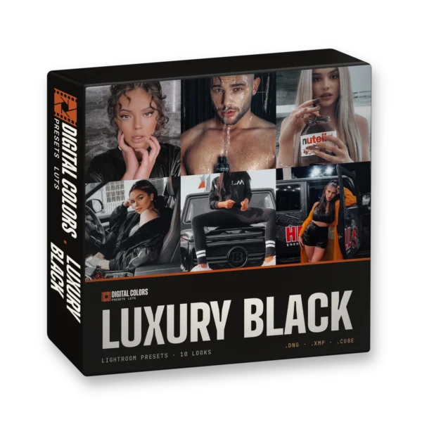 Luxury Black Lightroom presets by Digital Colors