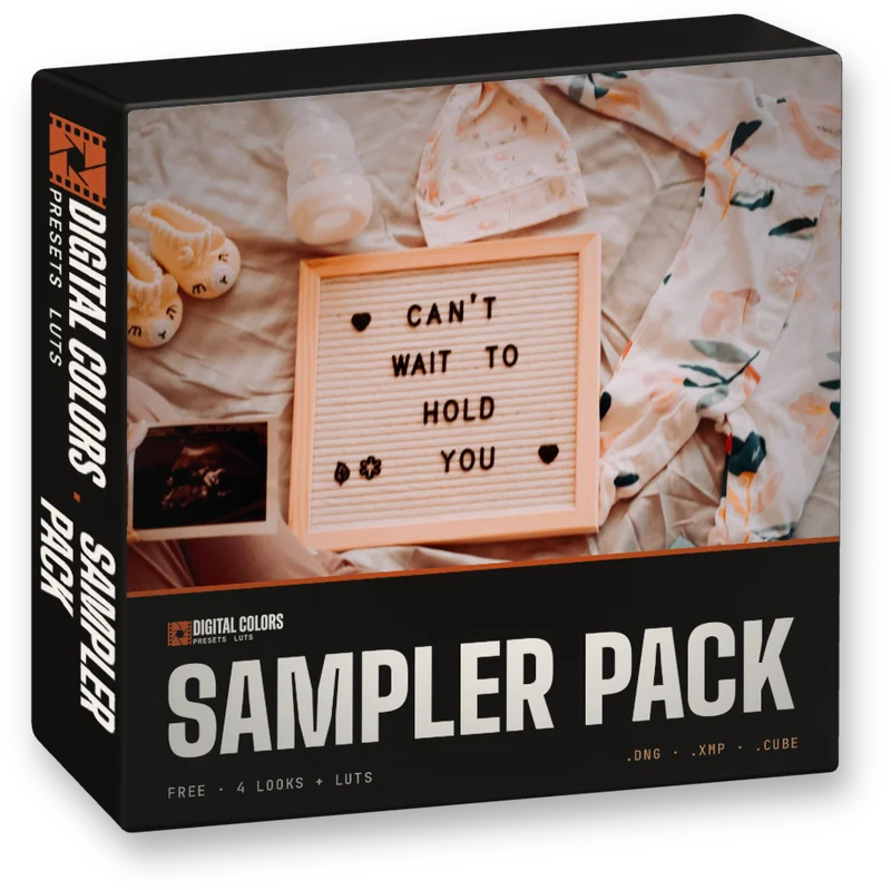 Digital Colors Presets Free Sampler Pack: 4 presets + LUTs